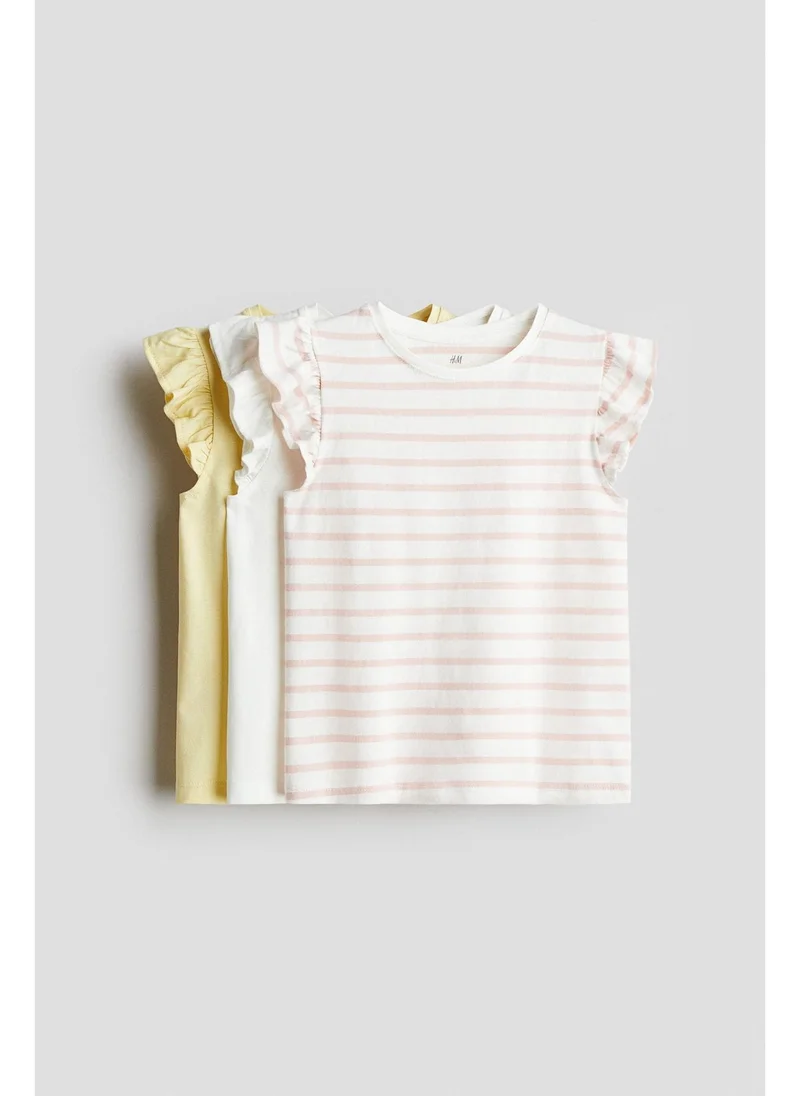 اتش اند ام 3-pack flutter-sleeved tops
