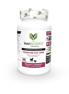 VetriScience Laboratories Laboratories  Coenzyme Q10 10Mg, 100 Capsules (0900322.100)  - Image 1