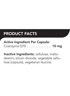 VetriScience Laboratories Laboratories  Coenzyme Q10 10Mg, 100 Capsules (0900322.100)  - Image 4