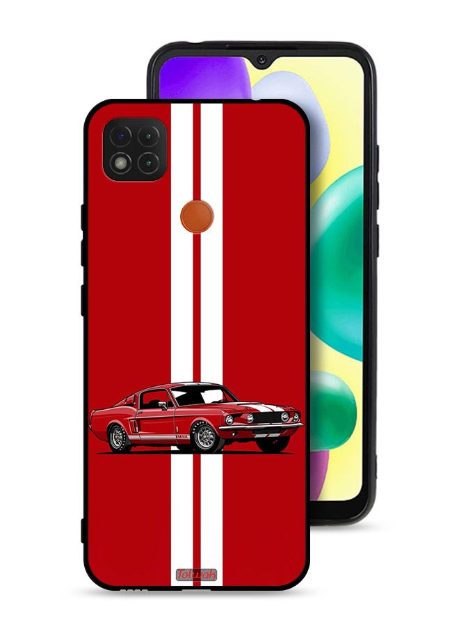 Tolwak Xiaomi Redmi 9C Protective Case Cover Vintage Car Abstract Art  - Image 1