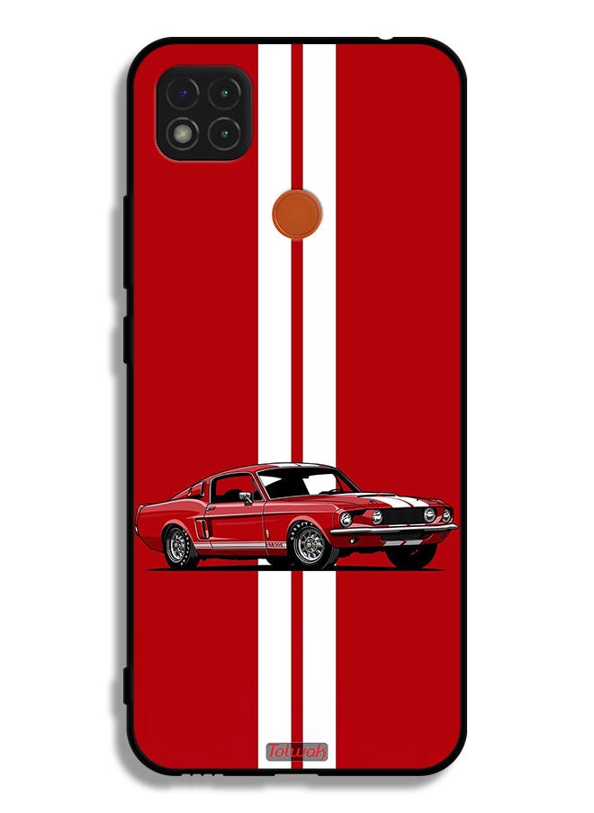 Tolwak Xiaomi Redmi 9C Protective Case Cover Vintage Car Abstract Art  - Image 2