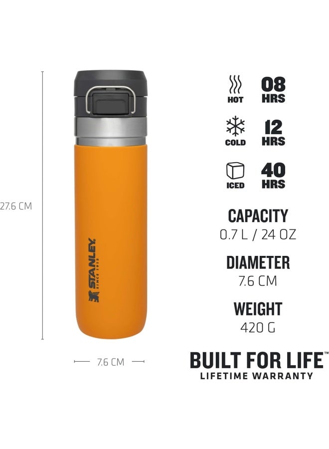 Stanley Stanley Quick Flip Water Bottle.7L/24oz Saffron - Image 3