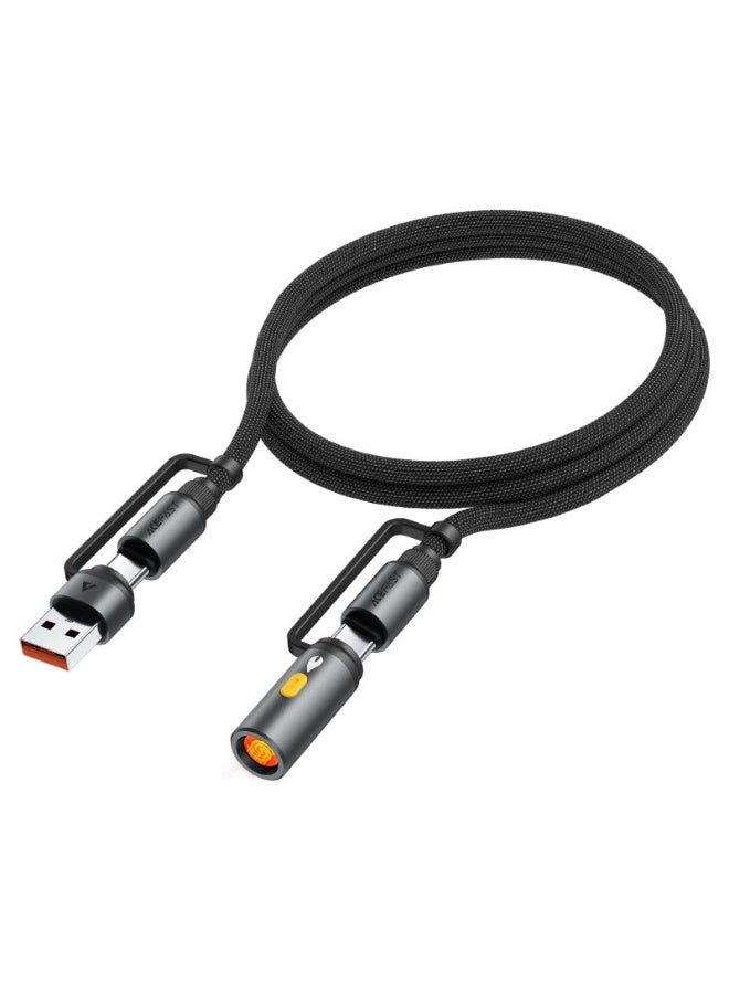 AceFast Charging Data Cable J6 USB-C to USB-A / cigarette lighter - Image 3
