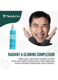 TreeActiv TreeActiv Balancing Herbal Toner, 4 oz, Witch Hazel Toner for Face with Rose Water, Clary Sage Water, and Tea Tree Water, Facial Toner for Oily Skin and Acne-Prone Skin, Hydrating Toner for Face  - Image 3