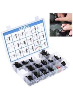 SYOSI 460Pcs Plastic Fasteners Kits Trim Removal Tool Retainer Clips Rivet Nut Car Push Pin Rivet Fasteners Trim Panel Body Moulding Clips Fit for GM Ford Toyota Honda Chrysler  - Image 5