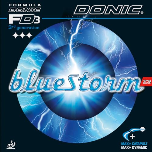 Donic BlueStorm Z3 Max Table Tennis Rubber (Red) - Image 1