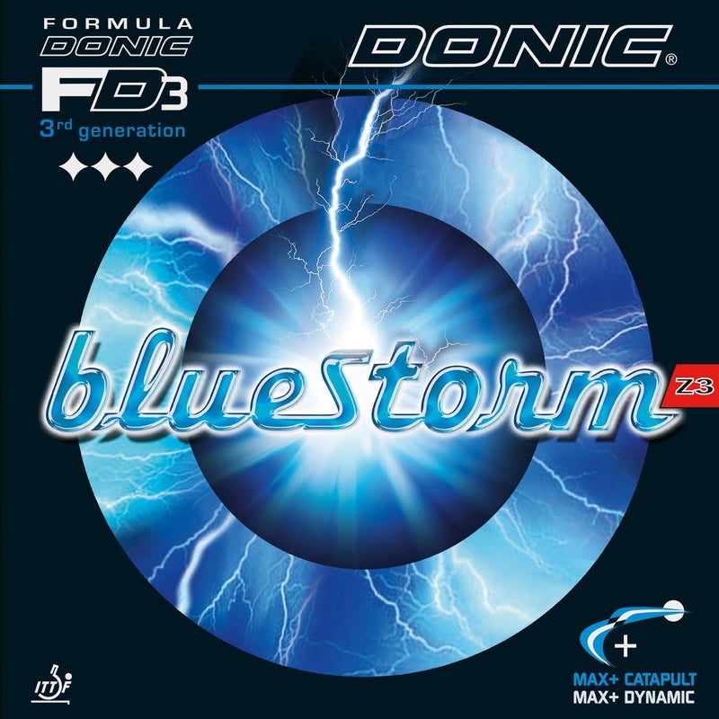 Donic BlueStorm Z3 Max Table Tennis Rubber (Red) - Image 2