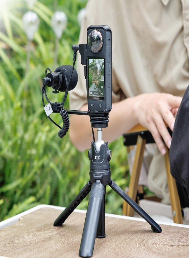 JJC USB-C 3.5mm Mic Adapter for Insta360 X4,Audio Adapter Vlogging Accessories Compatible with Insta360X4 Camera (Only) Not Compatible with X5 - Image 2