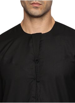 U.S. ELK U.S. ELK Men's Long Sleeve Emirati Kandura | Islamic Dishdasha Jubba for Men | Muslim Robe for Comfort, Style, and Tradition | Islamic Clothing  - Image 5