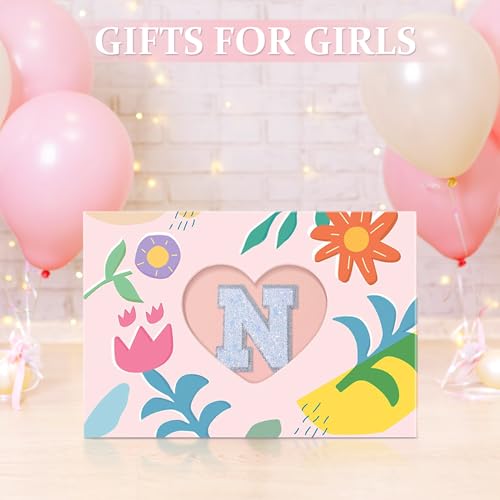 COSHAYSOO Pink Girls Purse Crossbody Initial Fanny Pack Letter Belt Bag for 6 7 8 9 10 11 12 Year Old Girl Birthday Christmas Gifts Party Favor Presents, Preteen Tween Girly Trendy Stuff Monogram N - Image 2