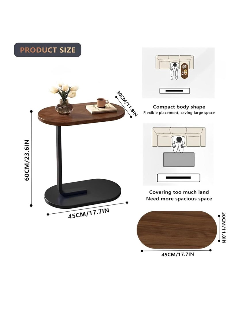 Side Table, Coffee Table, End Table Under Sofa Living Room Table Snack Laptop Holder Stable Metal Frame for Bedroom Office Sofa Bed Side Table, Modern Style - pzsku/Z27938856004062B17BF1Z/45/_/1732006815/d4a57706-733a-42e0-94c7-30c7317f422f