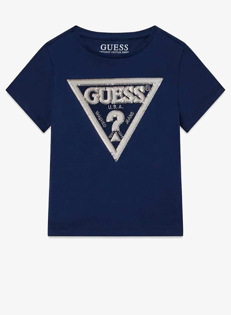 GUESS Infant Graphic Crew Neck T-Shirt - Image 1