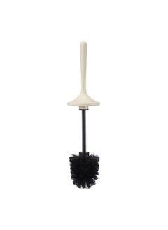 Primanova Premium acrylic bathroom toilet brush and holder, toilet brush with stainless steel long handle ,beige  - Image 4