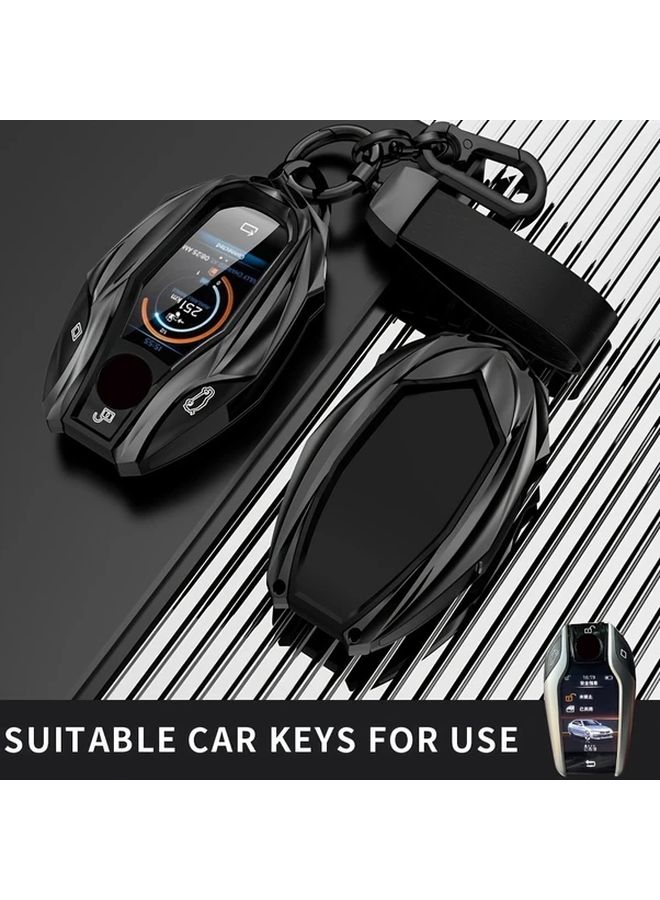 Type C Key Case Cover for BMW 5 7 Series G11 G12 G30 G31 G32 G01 G02 G05 G07 Models - Image 1