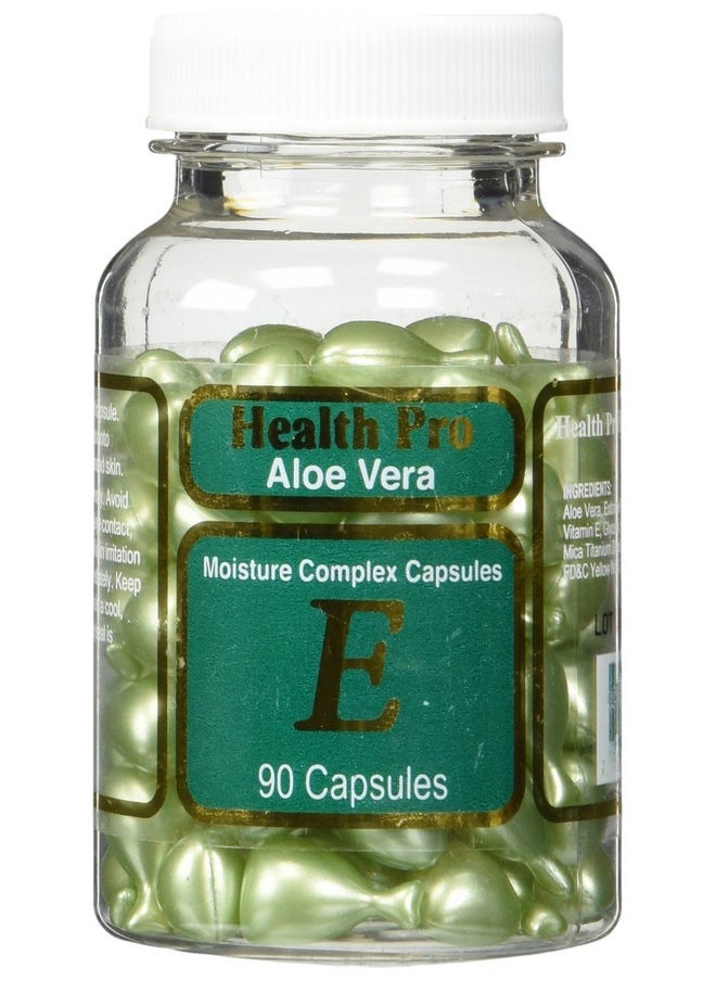Nu-Health - Aloe Vera & Vitamin E Skin Oil 90 Green Capsules - Image 1