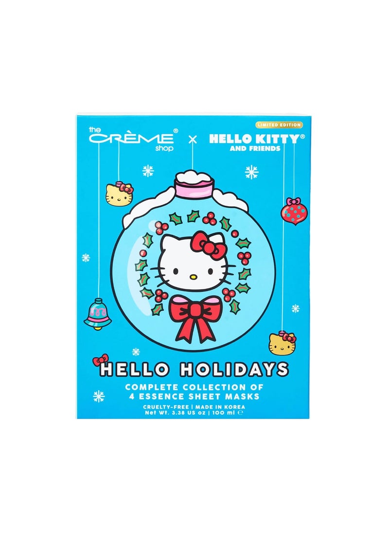 cvs The Creme Shop Hello Holidays Hello Kitty Limited Edition Collection of 4 Essence Sheet Masks 