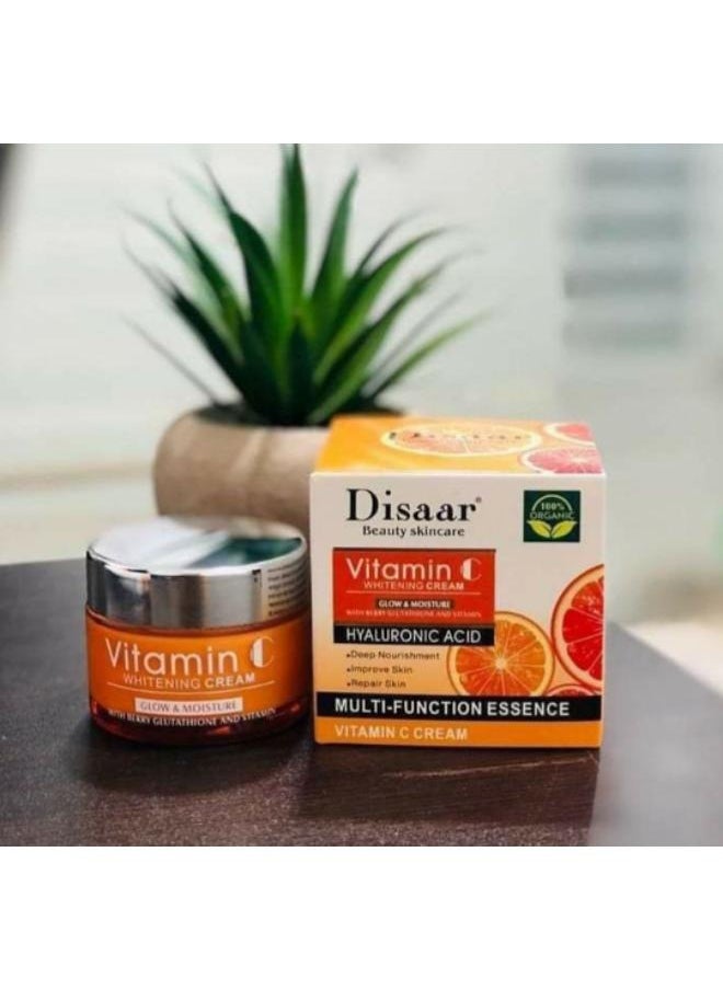 Disaar Vitamin C 100% Organic Hyaluronic Acid Moisturizer 50ml.  - Image 2