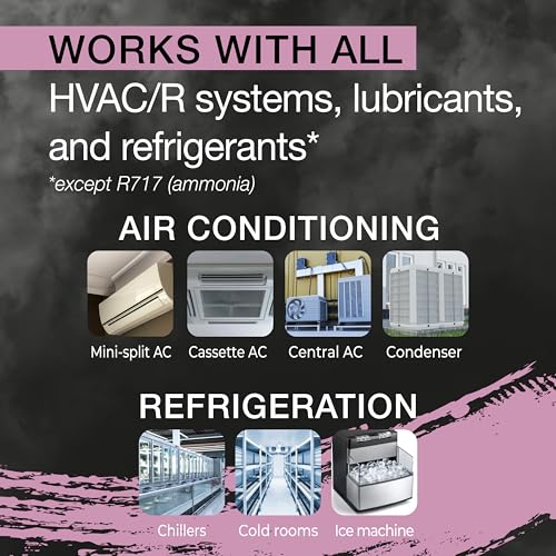 ERRECOM Extreme Ultra A/C Leak Stop Direct Easy Inject Solution for HVAC&R Systems up to 6 Tons with 1/4 SAE Charging Port, for all Refrigerants and Oils | Reusable, Refillable, US Patented - 0.2 fl oz (6 mL) - Image 3