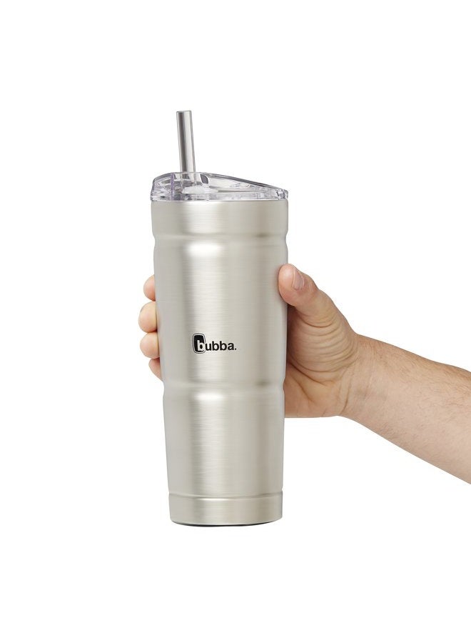 Bubba Envy S Vacuum-Insulated Stainless Steel Straw Tumbler, 24 oz. Island Teal 24 oz. Gray 50286448 - Image 4