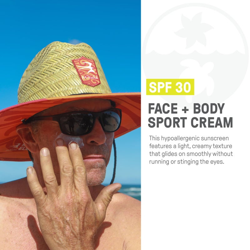 Raw Elements Mike Fields Face & Body Organic Sunscreen Tin SPF 30 - Non-Nano Zinc Oxide, Water-Resistant 80 Min, Reef Safe, All Ages Safe, Travel Sunblock 1.8 oz - Image 2