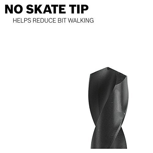 BOSCH BL2731 1-Piece 1/16 In. x 12 In. Extra Length Aircraft Black Oxide Drill Bit for Applications in Light-Gauge Metal, Wood, Plastic - Image 5