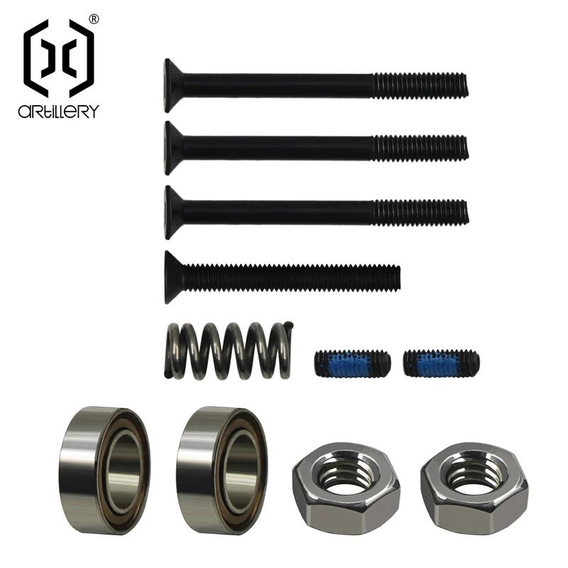 Artillery Extruder Spare Parts Kit for Sidewinder X1 and Genius Printers, Hotend, Gears and Handle Components - Image 1
