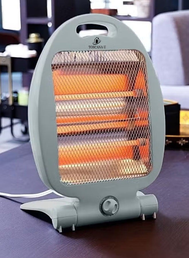 توسكانا يو دفاية و مدفأة كهربائية صغيرة من 2 شمعة بقوة 800 واط - Image 1