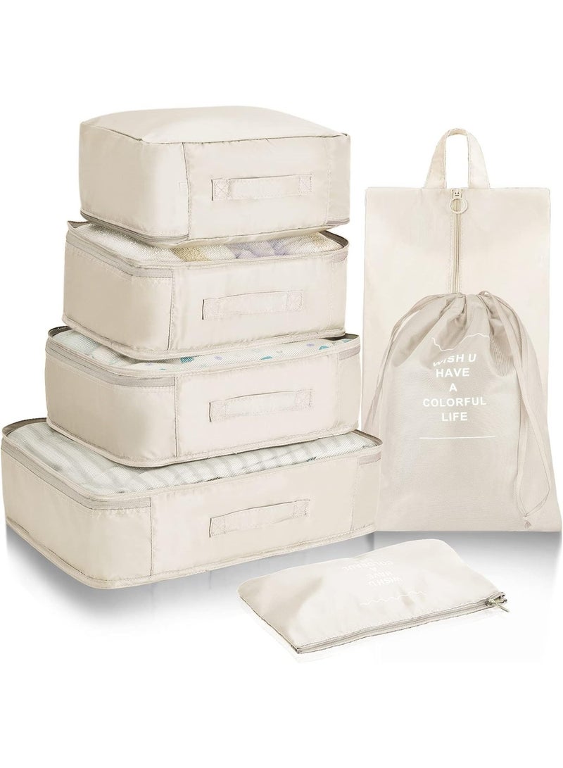 Packing Cubes for Travel – 7 PCS Travel Organizer Bags Set with Shoe Organizer, Toiletry Bag & Laundry Bag – Luggage Storage Pouches & Travel Essentials Organizer & Packing Cubes for Travel – 7 PCS Travel Organizer Bags Set with Shoe Organizer, Toiletry Bag & Laundry Bag – Luggage Storage Pouches & Travel Essentials Organizer & Packing Cubes for Travel – 7 PCS Travel Organizer Bags Set with Shoe Organizer, Toiletry Bag & Laundry Bag – Luggage Storage Pouches & Travel Essentials Organizer & Packing Cubes for Travel – 7 PCS Travel Organizer Bags Set with Shoe Organizer, Toiletry Bag & Laundry Bag – Luggage Storage Pouches & Travel Essentials Organizer & Packing Cubes for Travel – 7 PCS Travel Organizer Bags Set with Shoe Organizer, Toiletry Bag & Laundry Bag – Luggage Storage Pouches & Travel Essentials OrganizerBundle - Image 2