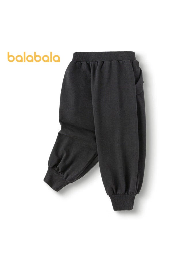 Balabala Children's Clothing, Kids' Loose-fitting Joggers, Pants For Boys And Girls, Toddler Trousers, Autumn Wear, Versatile, 209325108205 - Image 1