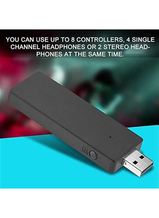 Generic USB Bluetooth Adapter for Works for Windows 10, Dongle Receiver Driver, Compatible with Desktop Laptop Mouse Keyboard Headsets  - Image 4