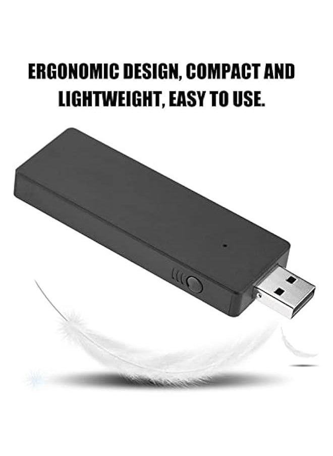 Generic USB Bluetooth Adapter for Works for Windows 10, Dongle Receiver Driver, Compatible with Desktop Laptop Mouse Keyboard Headsets  - Image 5