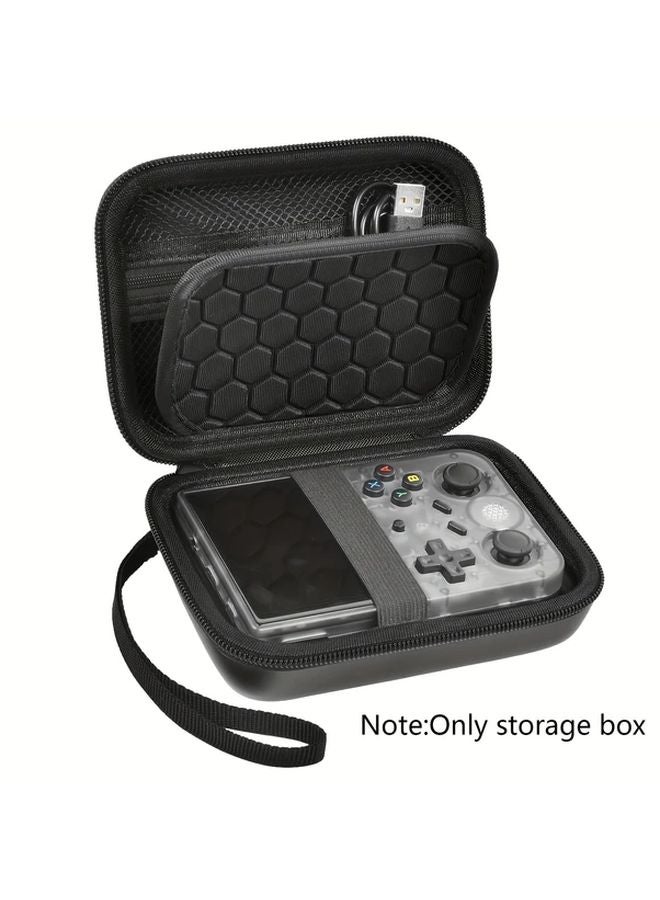 Black Heavy Duty Protective Case for RG353V RG35XX RG353VS Handheld Game Console - Image 1