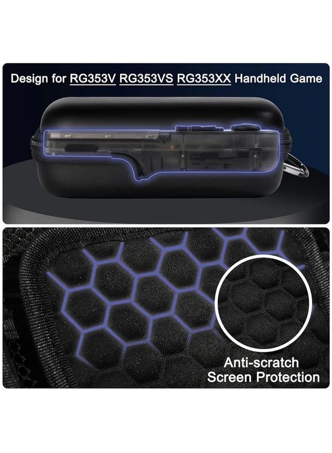 Black Heavy Duty Protective Case for RG353V RG35XX RG353VS Handheld Game Console - Image 4