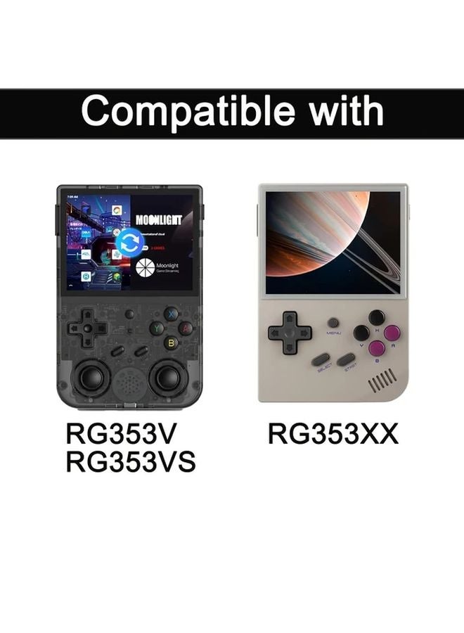 Black Heavy Duty Protective Case for RG353V RG35XX RG353VS Handheld Game Console - Image 5