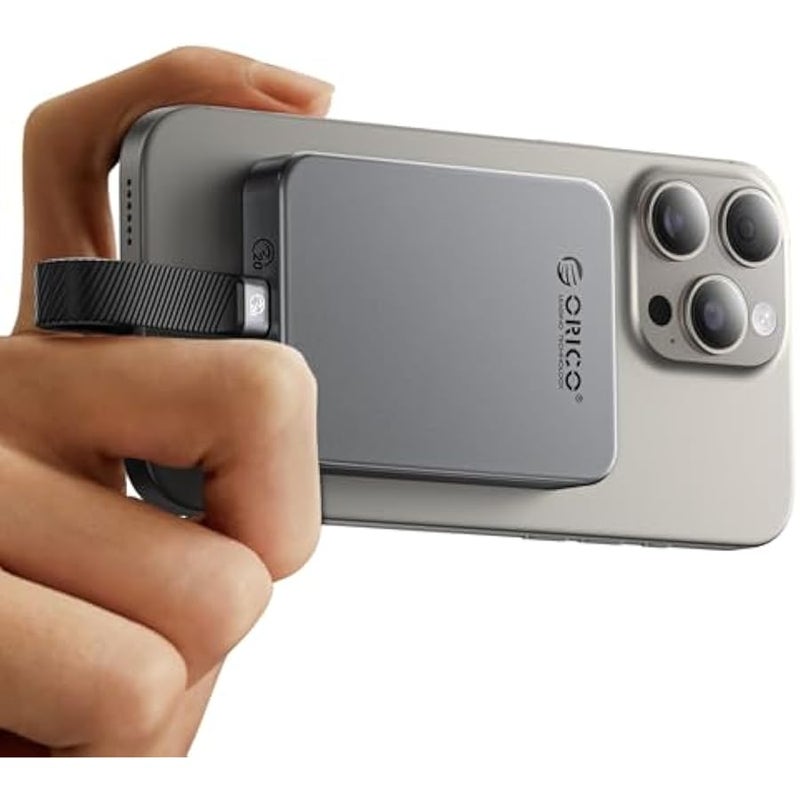 ORICO 2 TB Magnetic External SSD, 4K ProRes HDR Record and Store, 2000MB/s Stable Transmission, Portable Solid State Drive, Aluminium Alloy Shell, Compatible with Smartphone, Tablet, Computer - K20 - Image 1