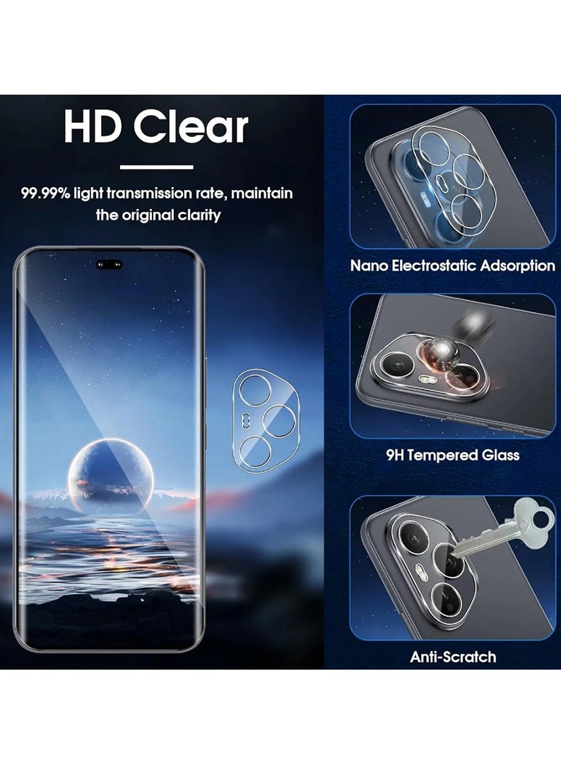 2 in 1 For Honor 400 Pro  (2025) Screen & Camera Protection - High transparency full coverage security protector  - Image 4