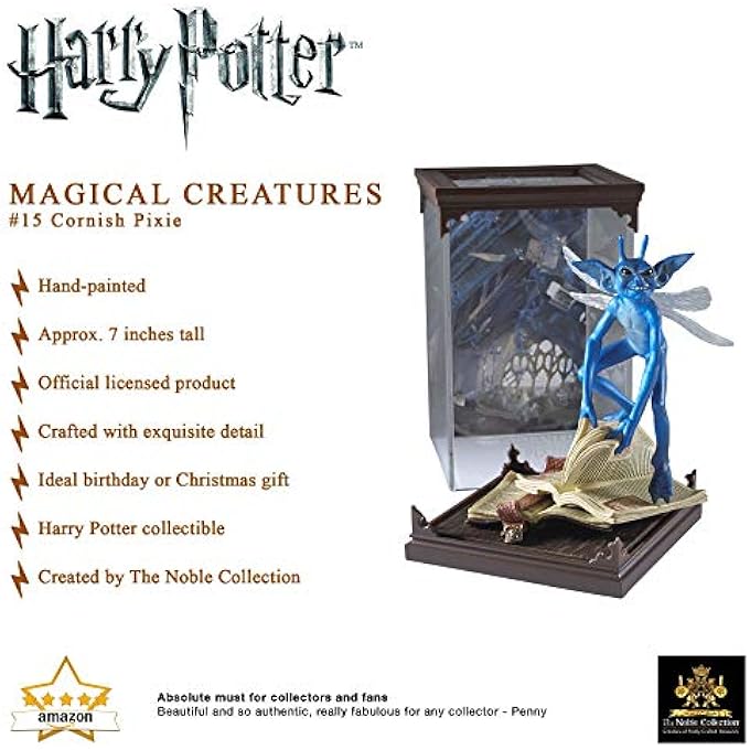 Harry Potter - MAGICAL CREATURES CORNISH PIXIE - HAND-PAINTED MAGICAL CREATURE #15 - OFFICIALLY LICENSED HARRY POTTER TOYS COLLECTABLE FIGURES - FOR KIDS & ADULTS - Image 4