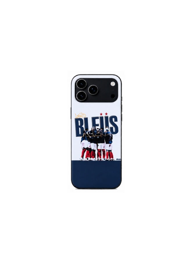 Lacoz Football Theme France Football Team Printed Slim Fit Anti-Scratch Back Case with Precision Cut-Outs and Comfortable Grip Shockproof Protective Cover Compatible With iPhone 17 Pro Max - Image 2