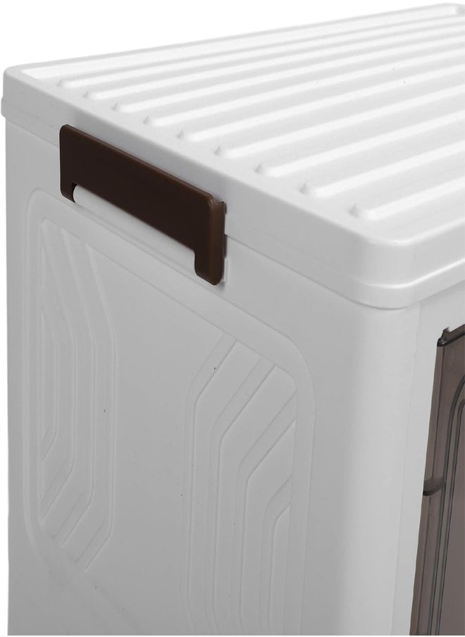 ATM 3-Tier Storage Cabinet with Wheels-66x34x102cm  - Image 5