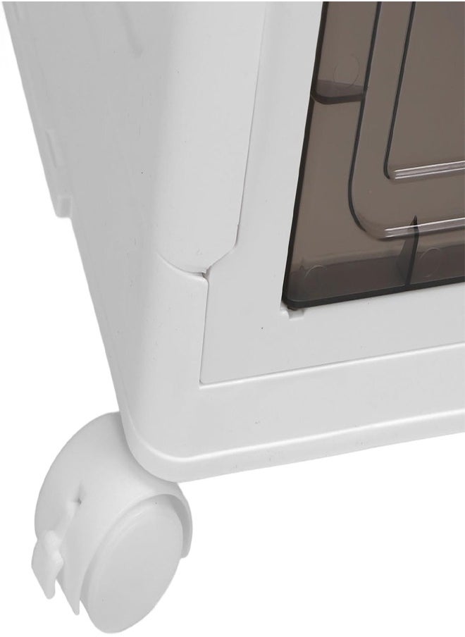 ATM 3-Tier Storage Cabinet with Wheels-66x34x102cm  - Image 3