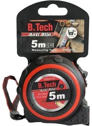 B-Tech 503319 Tape Measure 5 Meters 25 Mm. 