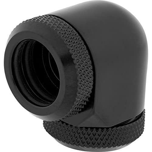 CORSAIR Hydro X Series XF Hardline 90° 14mm OD Fitting Twin Pack — Black - Image 5