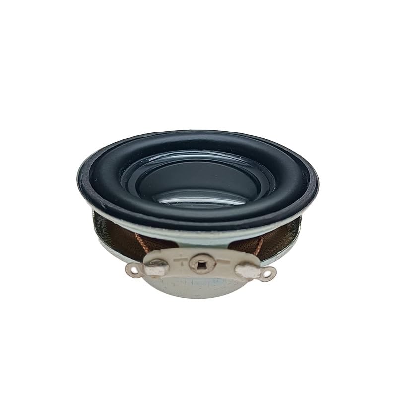 CCeCCe 2 Pack Portable Bluetooth Speaker Magnetic Speaker Replacement 40mm 4Ohm 5W Full Range Bass Internal Loudspeaker Parts for JBL Creature Satellite Smart Alarm Clock Emergency Radio Arduino - Image 3