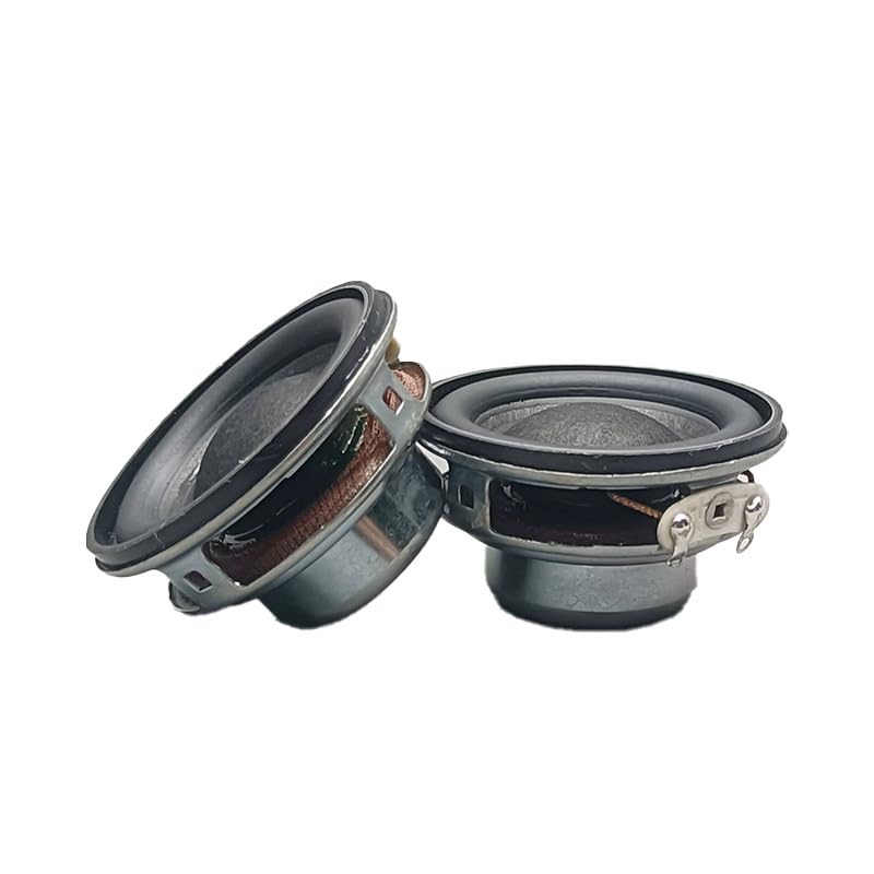 CCeCCe 2 Pack Portable Bluetooth Speaker Magnetic Speaker Replacement 40mm 4Ohm 5W Full Range Bass Internal Loudspeaker Parts for JBL Creature Satellite Smart Alarm Clock Emergency Radio Arduino - Image 5