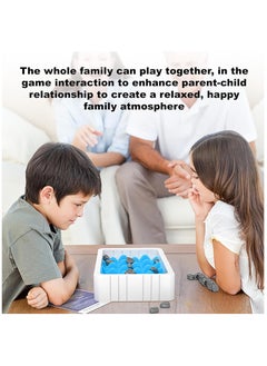 ESSEN Magnetic Chess Game Set with Stones, Table Top Magnet Chess Board Game, Magnetic Strategy Game with Rocks, Family Game Party Game for Kids and Adults  - Image 4