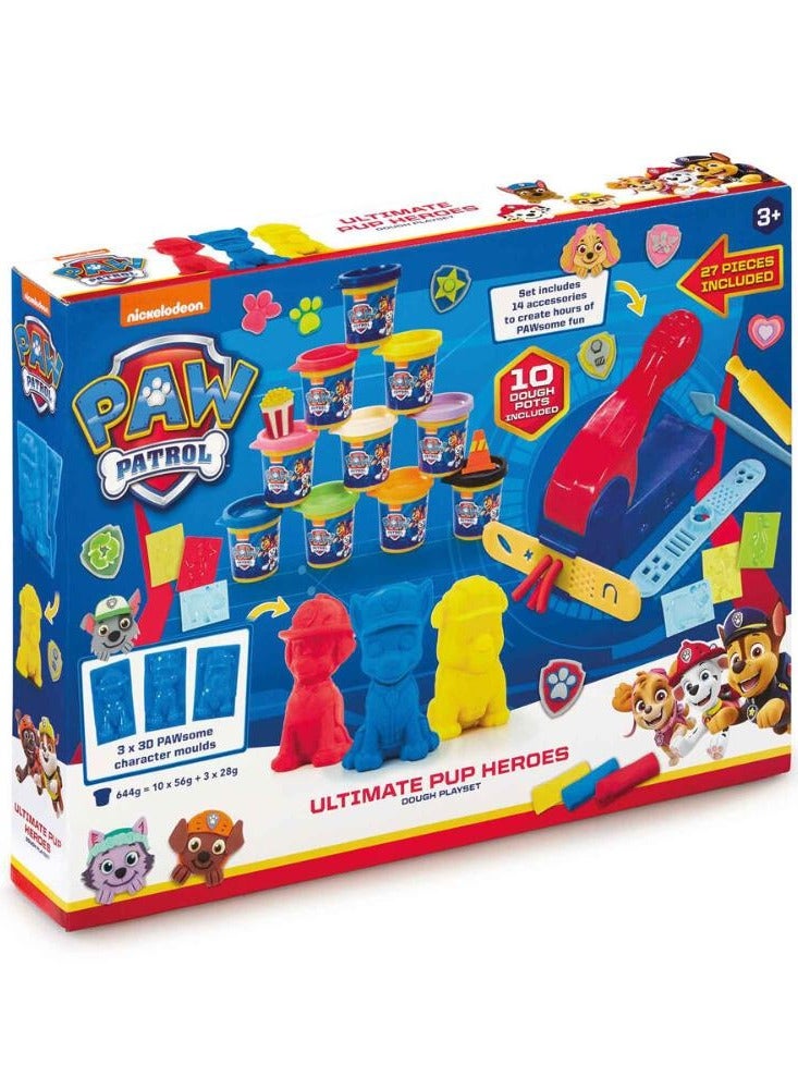 Addo Nickelodeon Paw Patrol Ultimate Pup Heroes | Play Dough | Creative Fun Ideas | Develops Sensory Skills | Entertaining Toy | Stress Relief Toys for Kids - Image 3