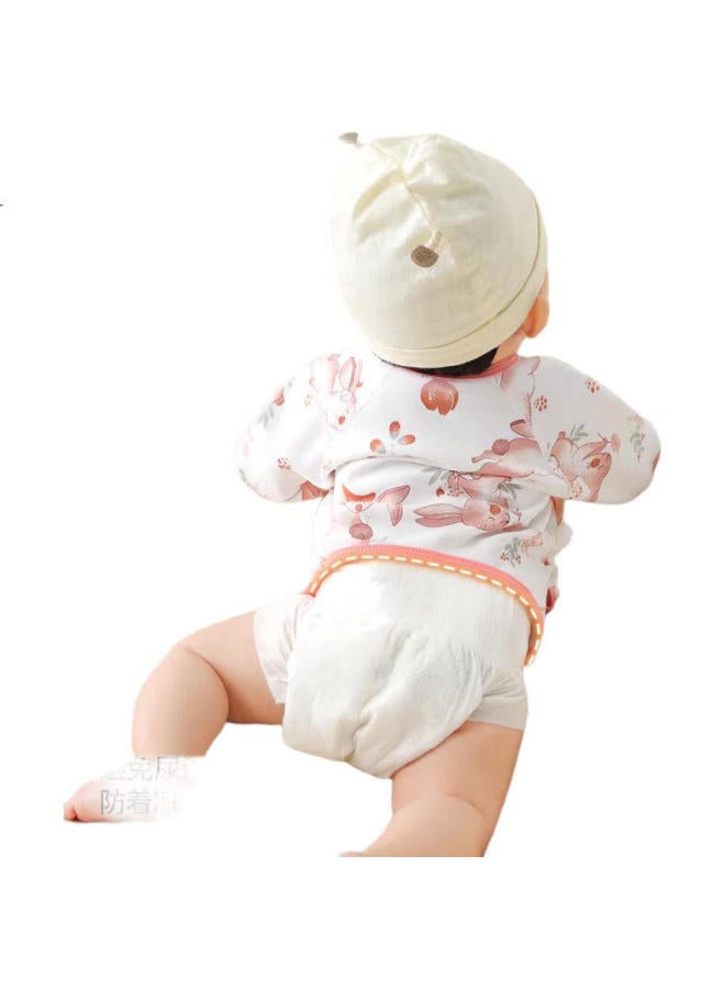 Beptides Newborn Baby Half-Back Clothing For Autumn And Winter, Pure Cotton New Style Baby Top And Monk Clothing - Image 2