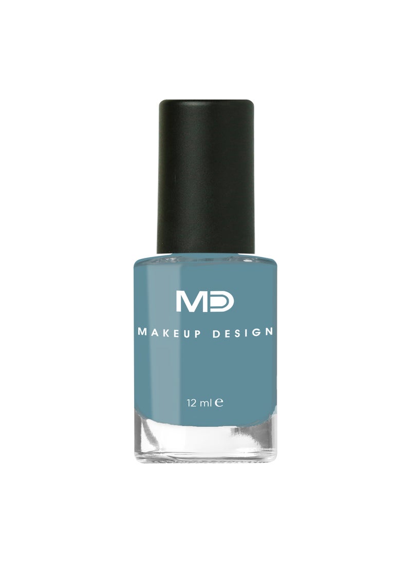 MD MAKE UP DESIGN MD European Nail Polish ARCTIC, Blue 270, 12 ml  - Image 1