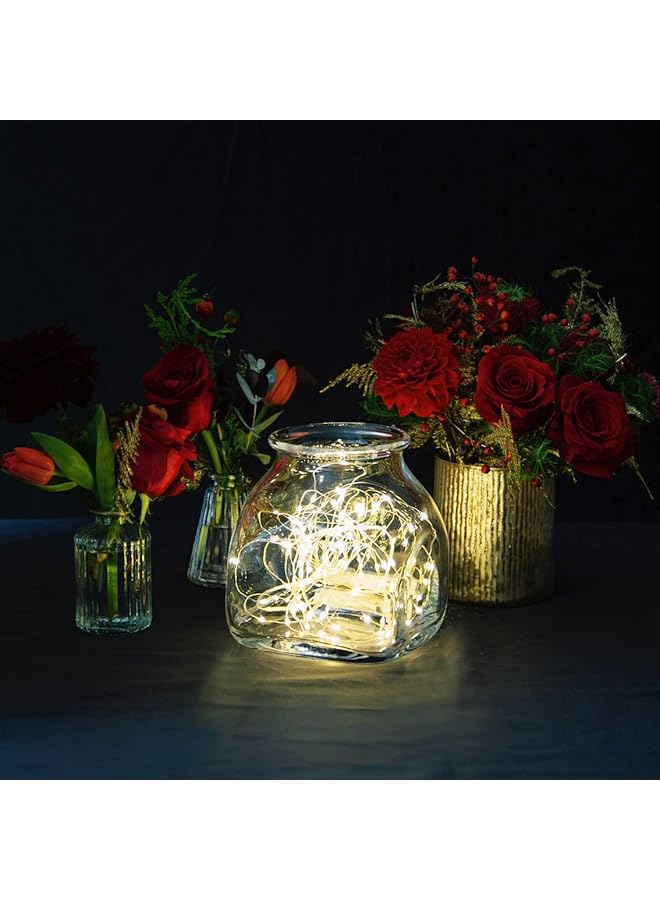 توكينج تيبلز إضاءة الحفلات بمصابيح LED الفضية - Image 4