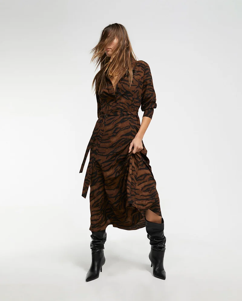Lola Casademunt Animal print dress